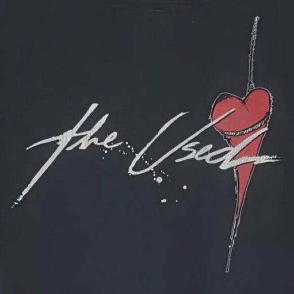 Vintage 2000 The Used American Band Rock T-shirt, The Used shirt unisex black - Picture 3 of 4